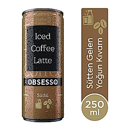 Obsesso Latte Soğuk Kahve 250 Ml